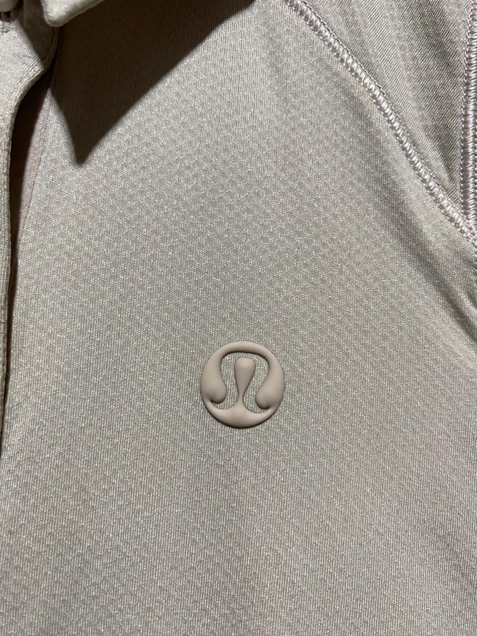 LULULEMON |S| BUST 15| QUICK-DRY SLEEVELESS POLO SHIRT SAGE GREEN ACTIVEWEAR