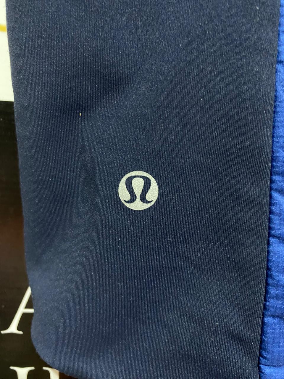 LULULEMON |L| BUST 21| DOWN FOR IT ALL VEST – CERULEAN BLUE & NAVY ACTIVEWEAR