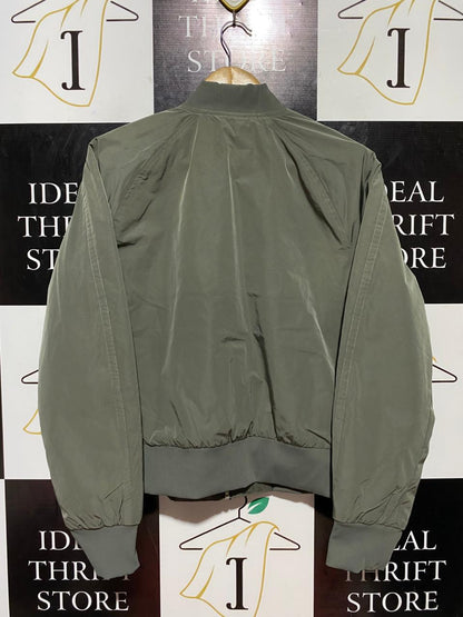 LULULEMON |XL| BUST 22| NON-STOP BOMBER JACKET – OLIVE GREEN REVERSIBLE OUTERWEAR