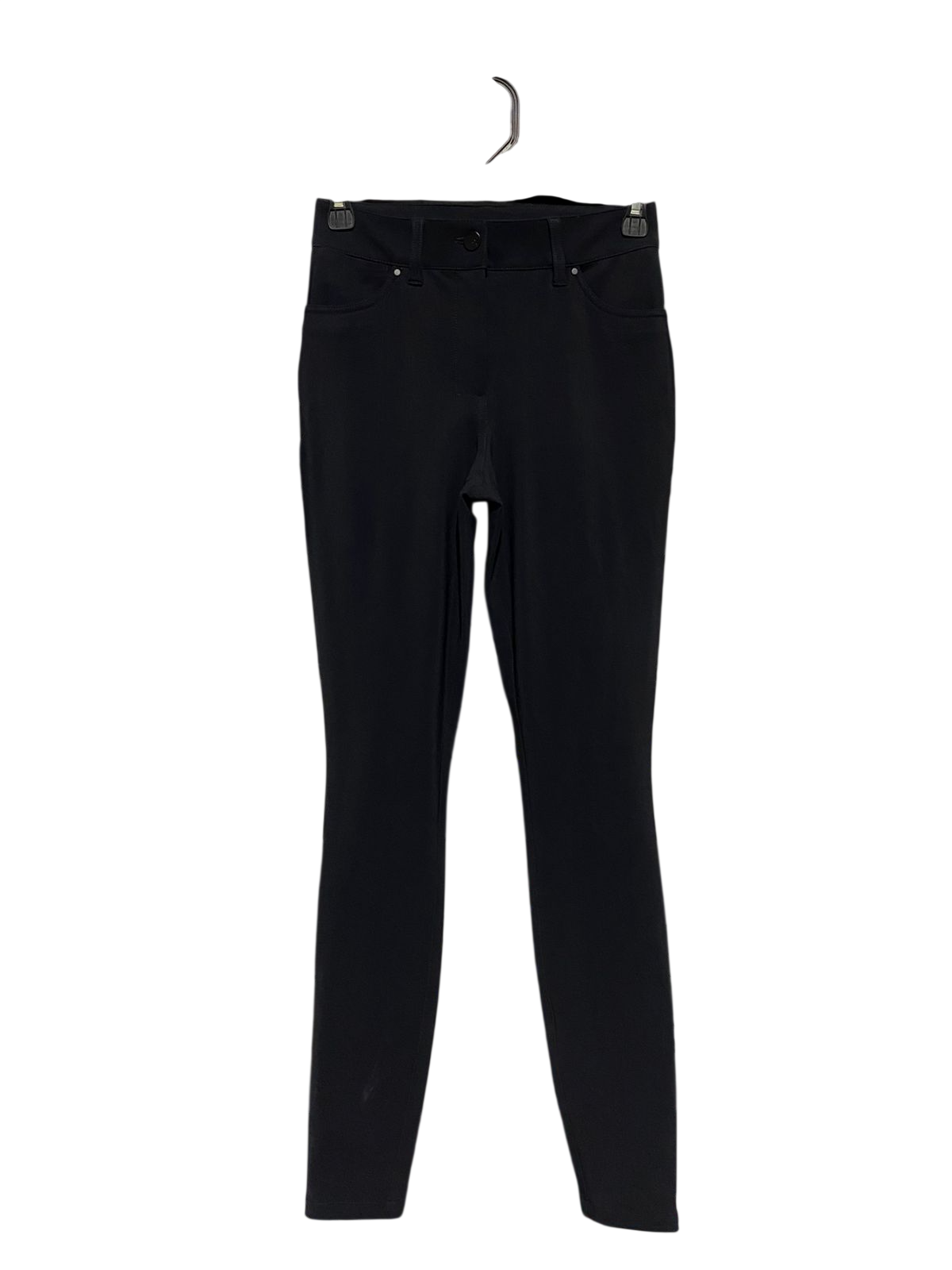 LULULEMON | XS| WAIST 24| CITY SLEEK 5 POCKET HIGH-RISE PANT BLACK
