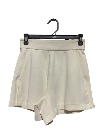 LULULEMON |S| WAIST 26| SOFTSTREME HIGH-RISE SHORT 4" WHITE OPAL
