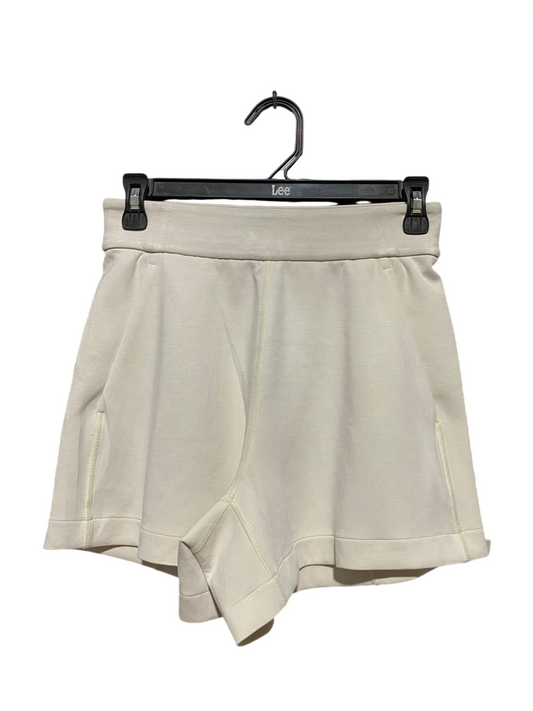 LULULEMON |S| WAIST 26| SOFTSTREME HIGH-RISE SHORT 4" WHITE OPAL