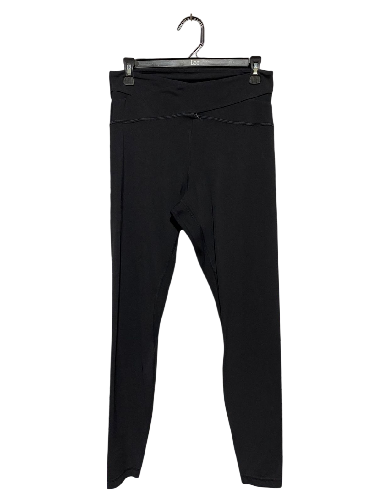 LULULEMON | M| WAIST 28| ALIGN HIGH-RISE TIGHT 28" WITH CROSS WAIST - BLACK