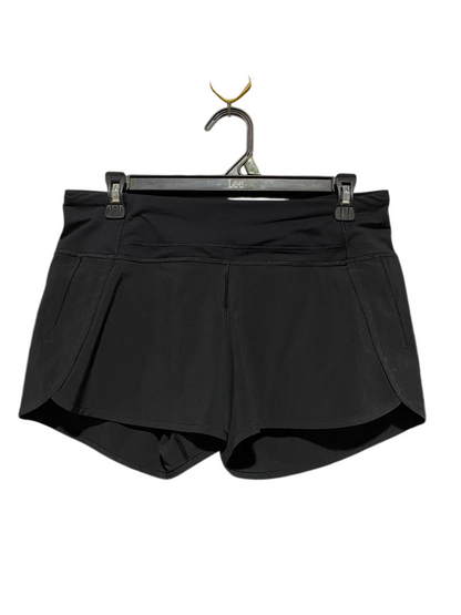 LULULEMON | L| WAIST 30| SPEED UP LOW-RISE LINED RUNNING SHORTS IN BLACK