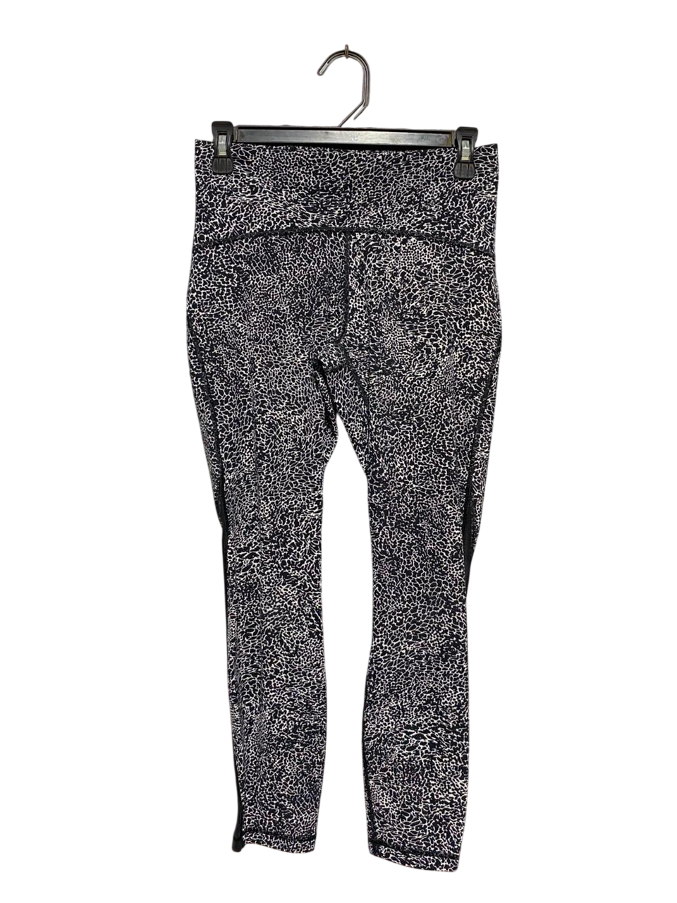 LULULEMON | M| WAIST 27| HIGH-RISE ALIGN LEGGINGS IN MONO CRACKLE PRINT