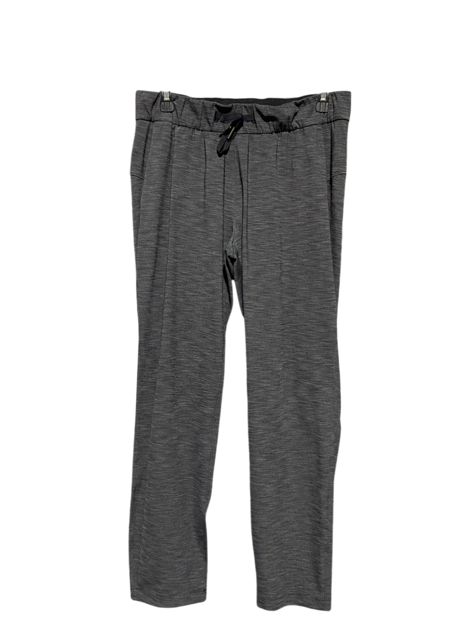 LULULEMON | L| WAIST 31| READY TO RULU HIGH-RISE STRAIGHT-LEG PANTS IN HEATHERED CHARCOAL