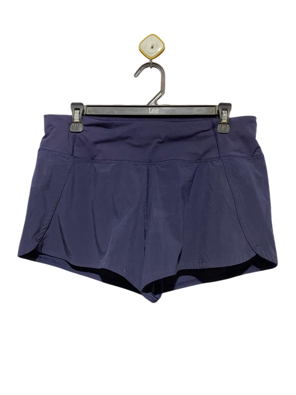 LULULEMON | L| WAIST 32| SPEED UP LOW-RISE LINED SHORTS IN NAVY BLUE