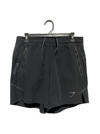 GYMSHARK | L| WAIST 32| APEX PERFORATED SHORTS IN BLACK
