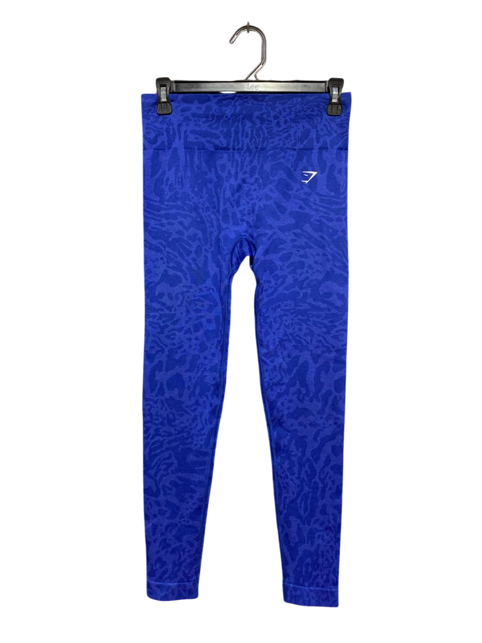 GYMSHARK | M| WAIST 27| ANIMAL INSTINCT SEAMLESS LEGGINGS IN ROYAL BLUE