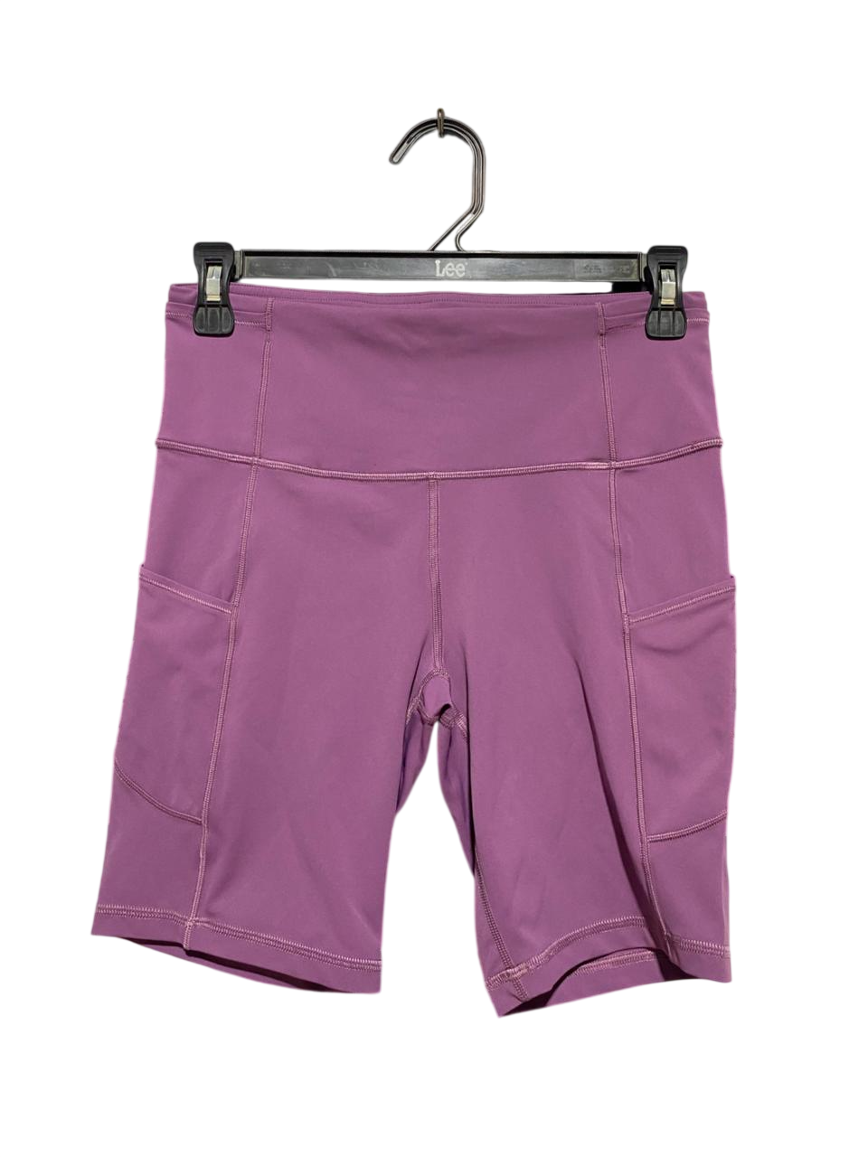 LULULEMON | S| WAIST 26| FAST AND FREE HIGH-RISE BIKER SHORTS WITH POCKETS