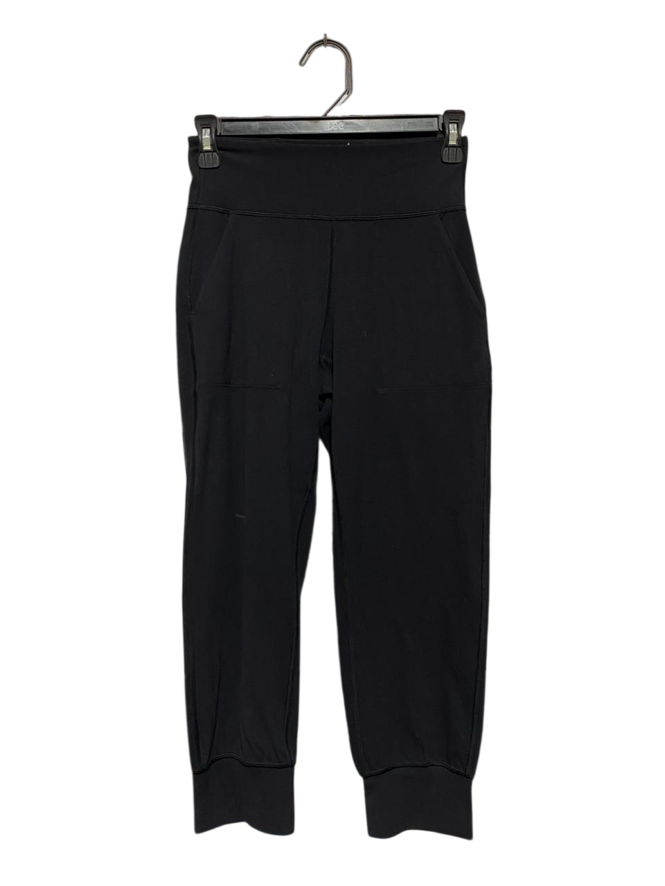 LULULEMON | S| WAIST 25| BLACK HIGH-RISE ALIGN JOGGERS WITH CUFFED ANKLES