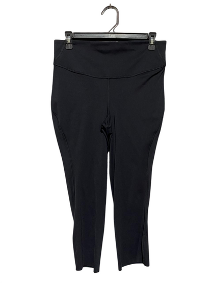 LULULEMON | L| WAIST 30| BLACK HIGH-RISE CROPPED YOGA PANTS