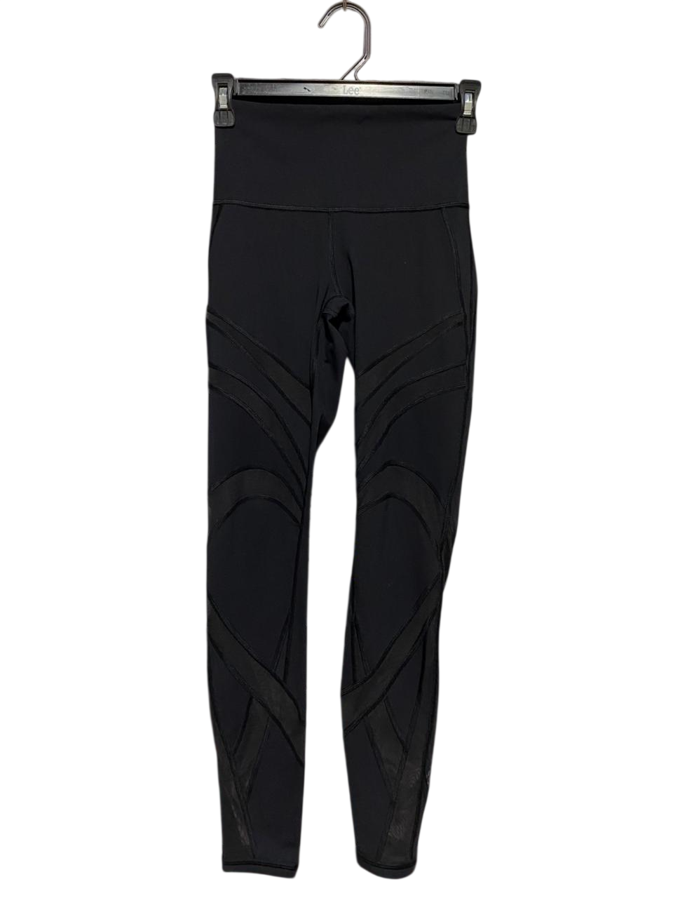 LULULEMON | XS| WAIST 22| TIGHT STUFF HIGH-RISE TIGHT 25" - BLACK
