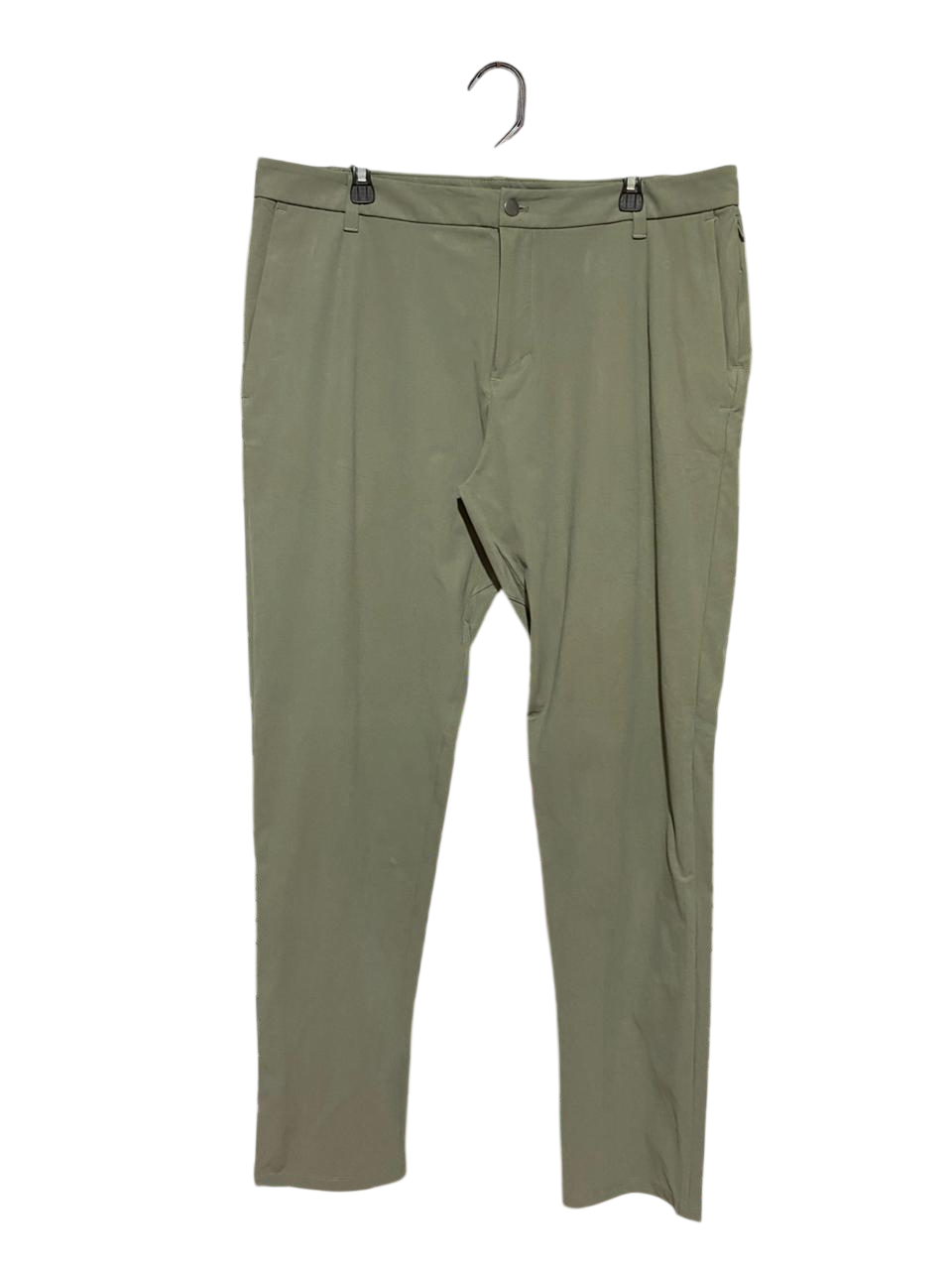 LULULEMON | XXL| WAIST 39| COMMISSION SLIM-FIT PANT 34" - SAGE GREY