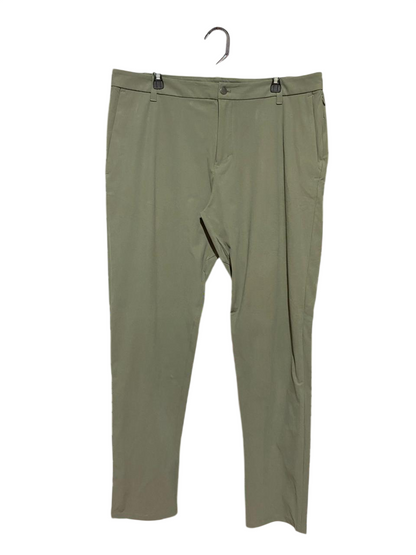 LULULEMON | XXL| WAIST 39| COMMISSION SLIM-FIT PANT 34" - SAGE GREY