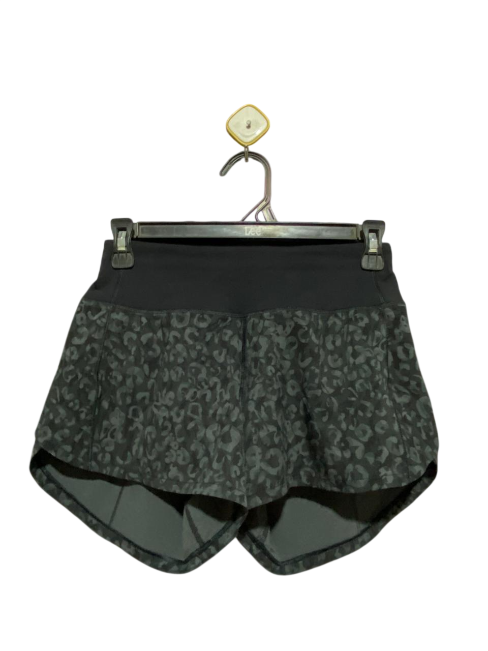 LULULEMON |S| WAIST 25| SPEED UP HIGH-RISE LINED SHORT 2.5" - WILD THING CAMO DEEP COAL