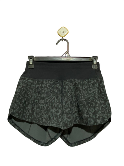 LULULEMON |S| WAIST 25| SPEED UP HIGH-RISE LINED SHORT 2.5" - WILD THING CAMO DEEP COAL