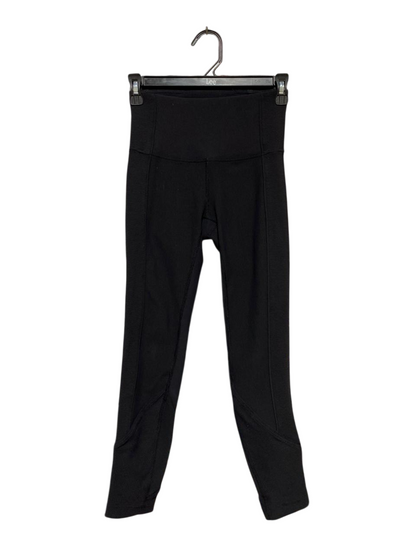 LULULEMON | XS| WAIST 24| TRAIN TIMES HIGH-RISE TIGHT - BLACK