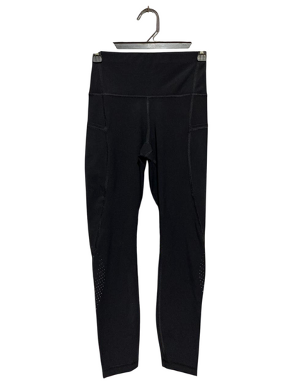 LULULEMON | XS| WAIST 24| FAST AND FREE HIGH-RISE TIGHT 25" WITH POCKETS - BLACK