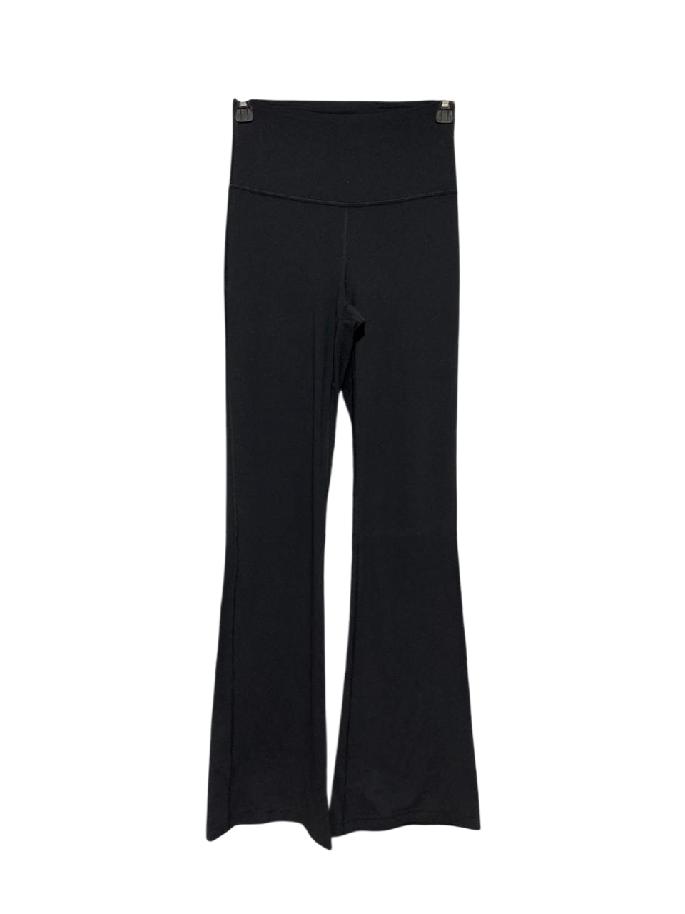 LULULEMON | XS| WAIST 24| GROOVE SUPER-HIGH-RISE FLARED PANT - BLACK