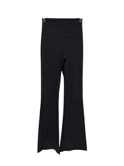 LULULEMON | XS| WAIST 24| GROOVE SUPER-HIGH-RISE FLARED PANT - BLACK