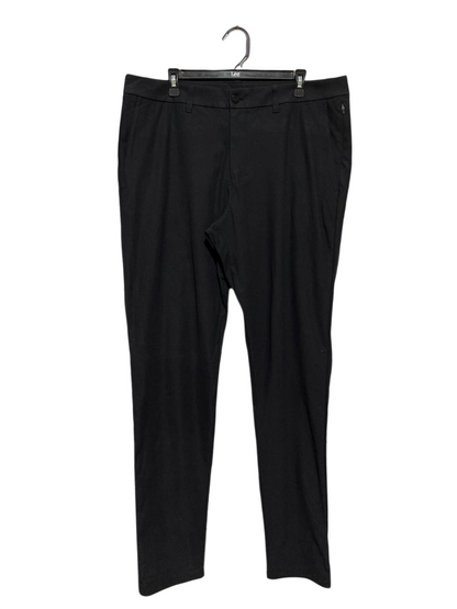 LULULEMON | XL| WAIST 38| ABC SLIM-FIT PANT 34" CLASSIC BLACK