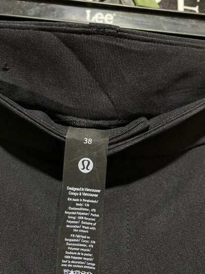 LULULEMON | XL| WAIST 38| ABC SLIM-FIT PANT 34" CLASSIC BLACK