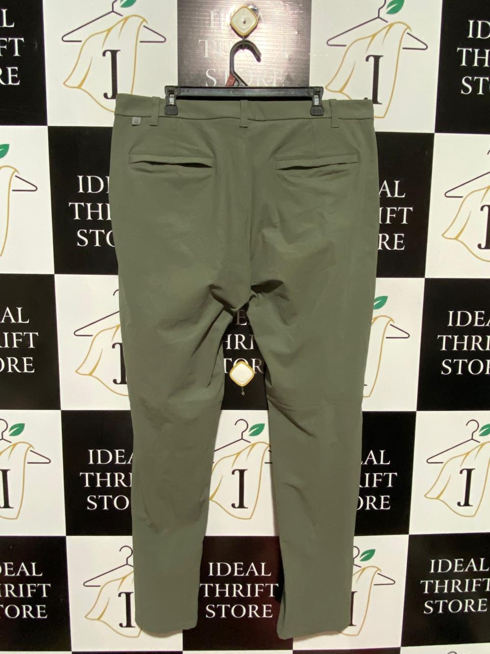 LULULEMON | XXL| WAIST 39| COMMISSION SLIM-FIT PANT 34" - SAGE GREY