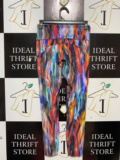 LULULEMON | S| WAIST 26| FAST AND FREE HIGH-RISE TIGHT 25" - VARIEGATED VIBE MULTI
