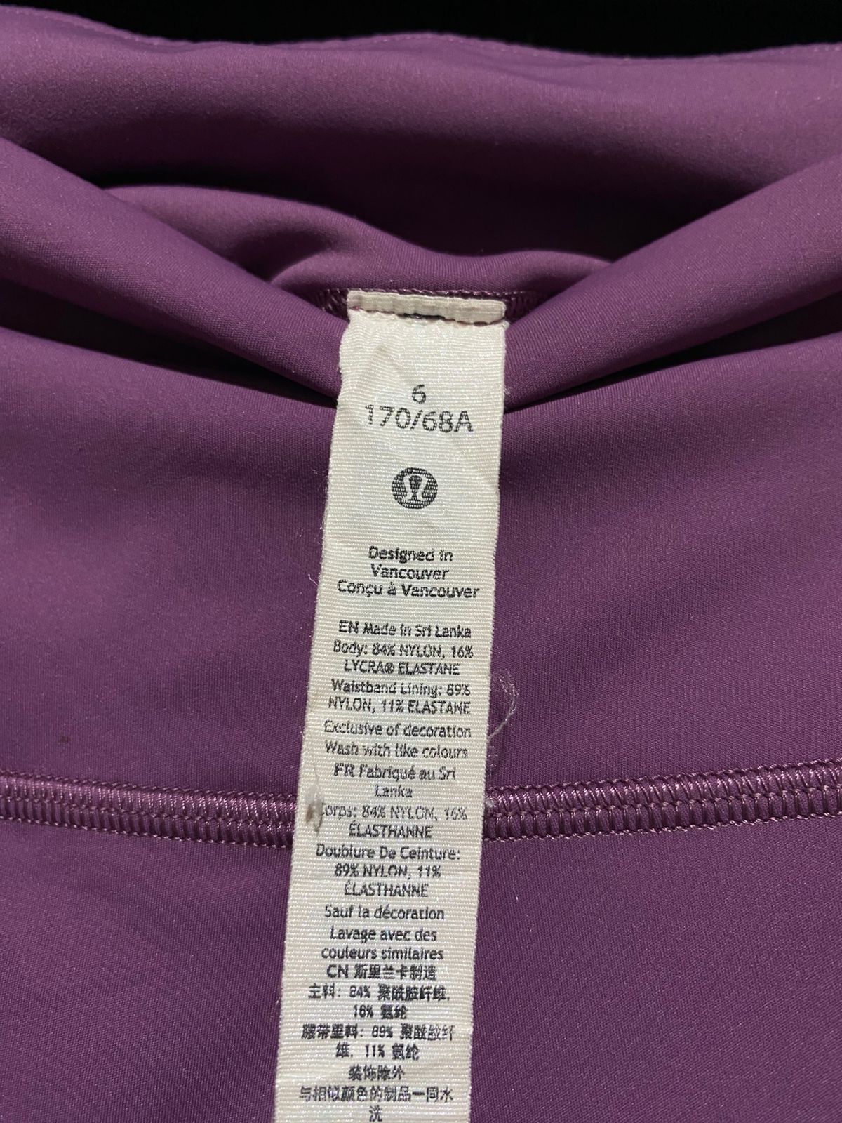 LULULEMON | S| WAIST 26| FAST AND FREE HIGH-RISE BIKER SHORTS WITH POCKETS