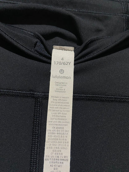 LULULEMON | S| WAIST 24| FAST AND FREE HIGH-RISE TIGHTS WITH REFLECTIVE DOTS