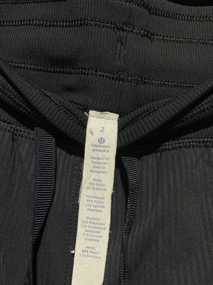 LULULEMON | M| WAIST 28| DANCE STUDIO CROP PANT IN BLACK