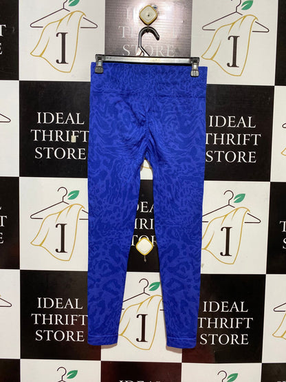 GYMSHARK | M| WAIST 27| ANIMAL INSTINCT SEAMLESS LEGGINGS IN ROYAL BLUE