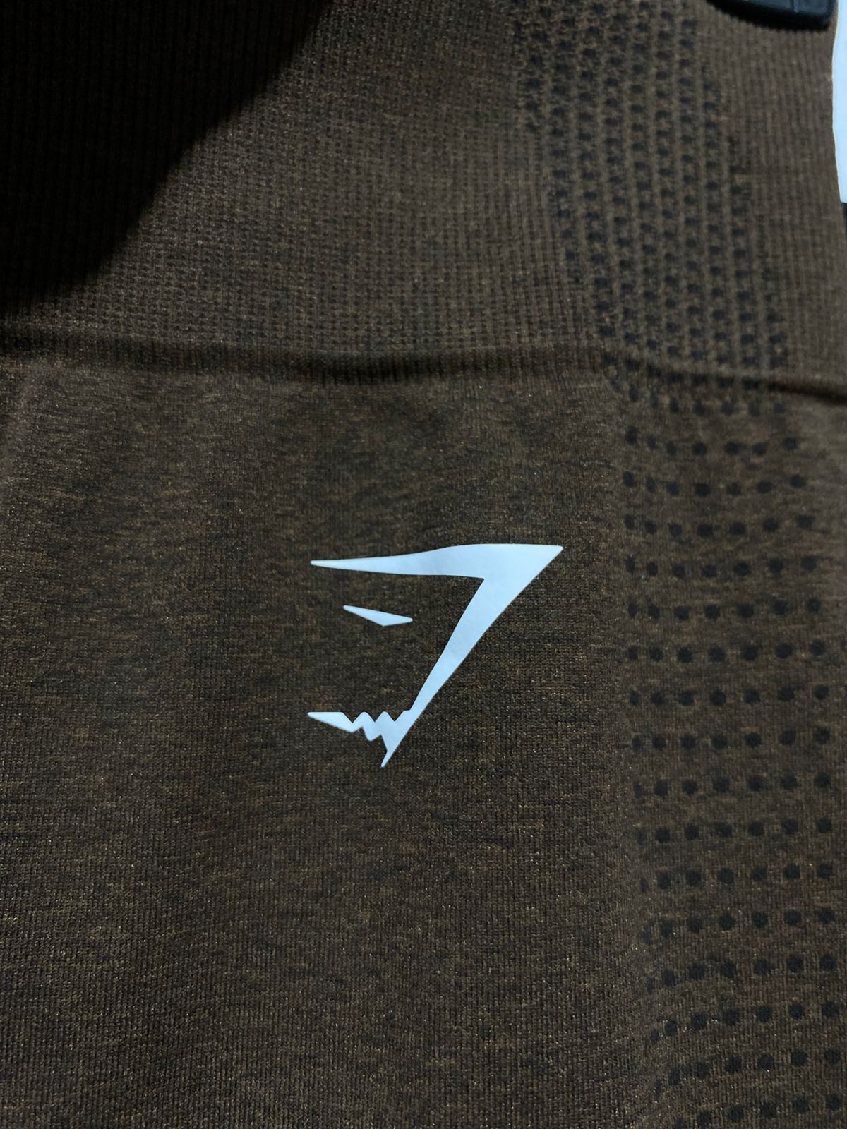 GYMSHARK | S| WAIST 24| VITAL SEAMLESS 2.0 LEGGINGS IN OLIVE GREEN