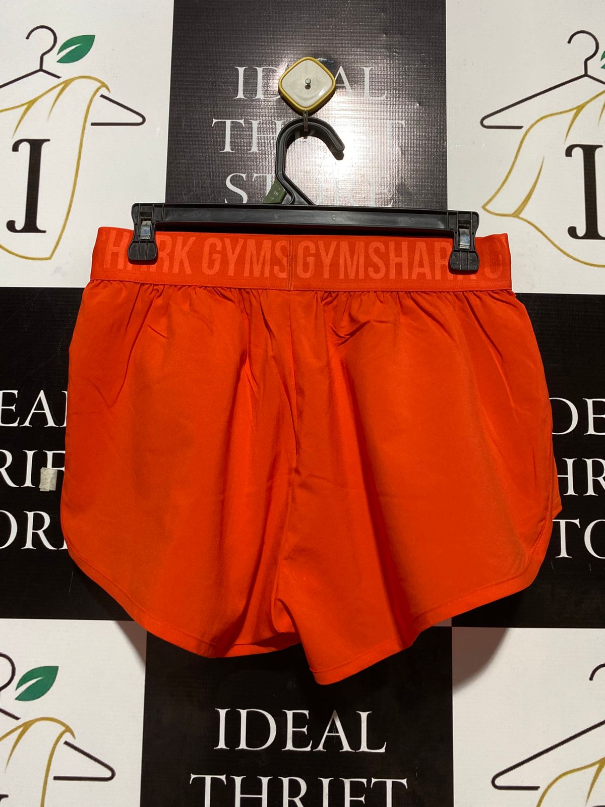 GYMSHARK | M| WAIST 28| FLEX RUNNING SHORTS IN VIBRANT ORANGE