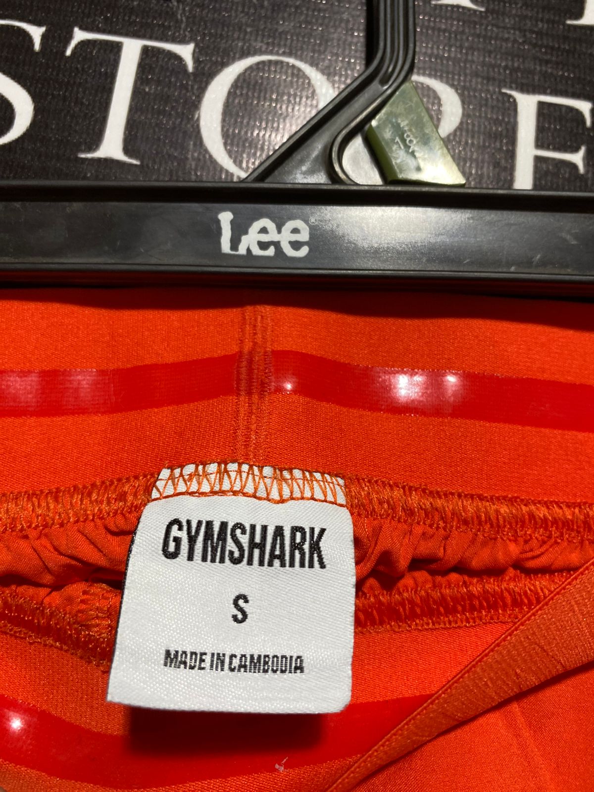 GYMSHARK | M| WAIST 28| FLEX RUNNING SHORTS IN VIBRANT ORANGE