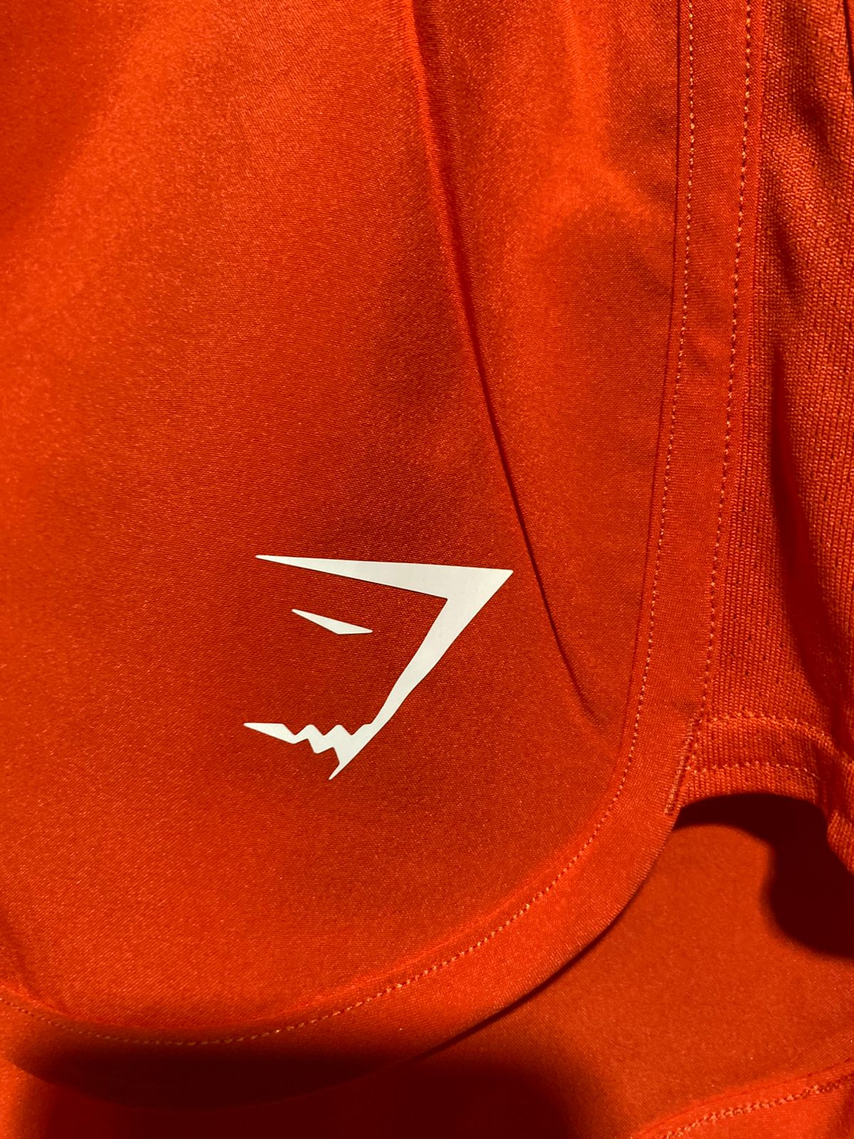 GYMSHARK | M| WAIST 28| FLEX RUNNING SHORTS IN VIBRANT ORANGE