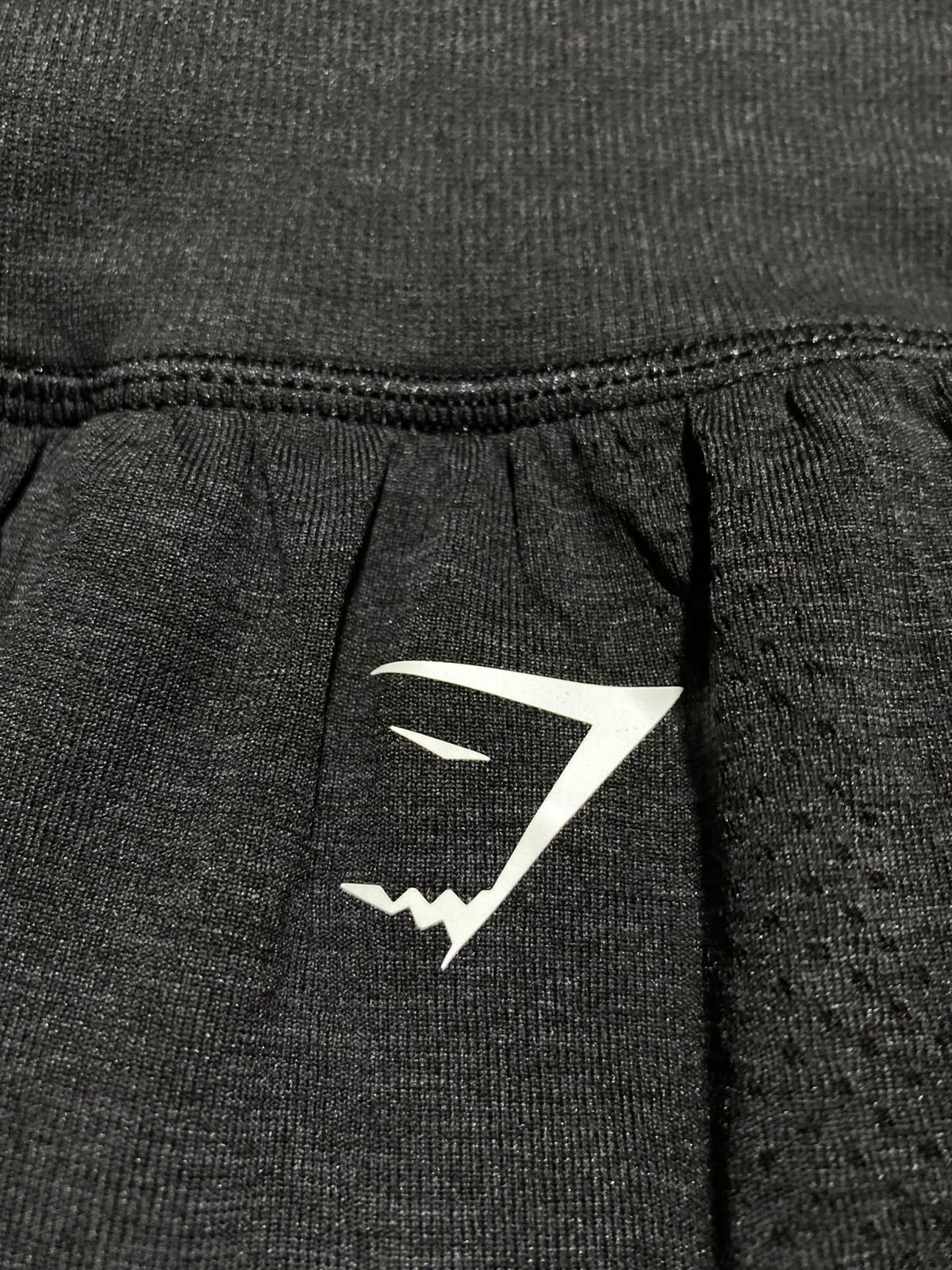 GYMSHARK | S| WAIST 23| VITAL SEAMLESS 2.0 2-IN-1 SHORTS IN BLACK