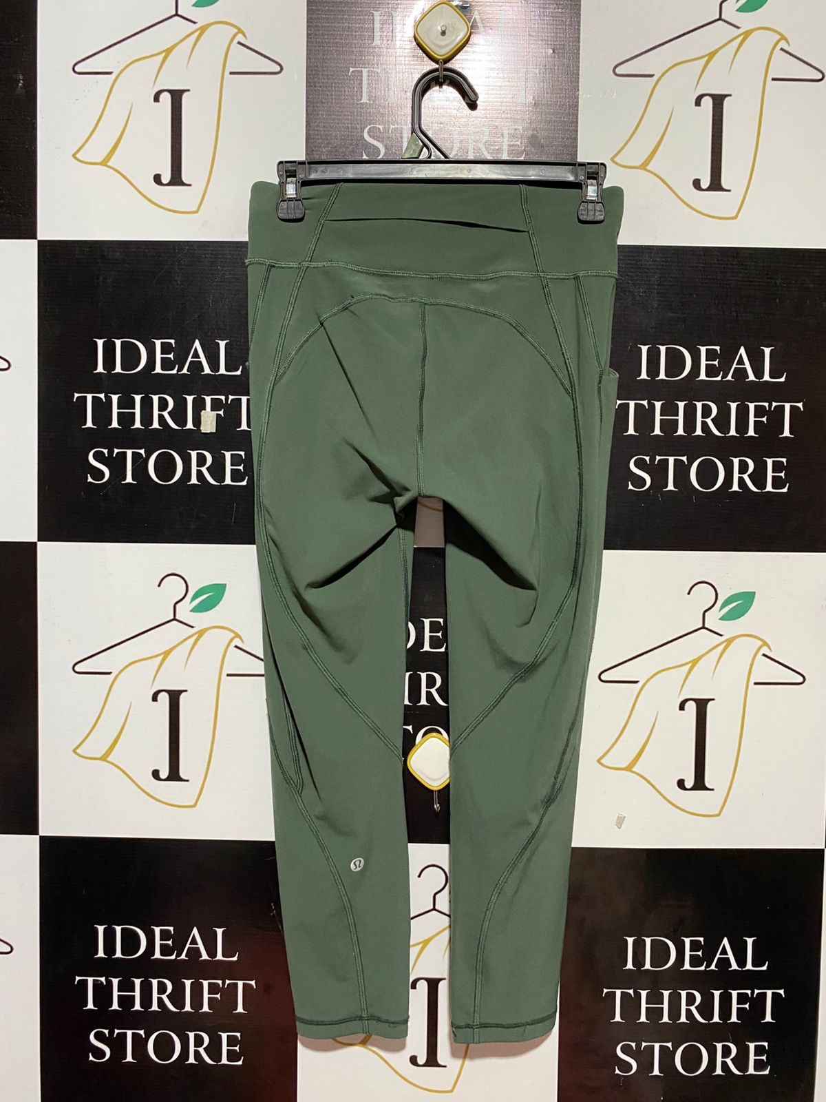 LULULEMON | M| WAIST 27| INVIGORATE HIGH-RISE TIGHTS IN SAGE GREEN