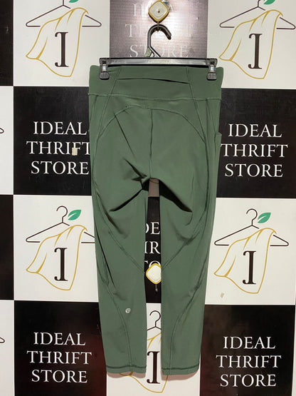 LULULEMON | M| WAIST 27| INVIGORATE HIGH-RISE TIGHTS IN SAGE GREEN