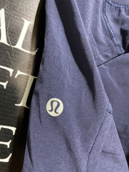 LULULEMON | L| WAIST 32| SPEED UP LOW-RISE LINED SHORTS IN NAVY BLUE
