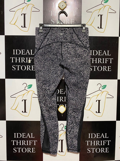 LULULEMON | M| WAIST 27| HIGH-RISE ALIGN LEGGINGS IN MONO CRACKLE PRINT