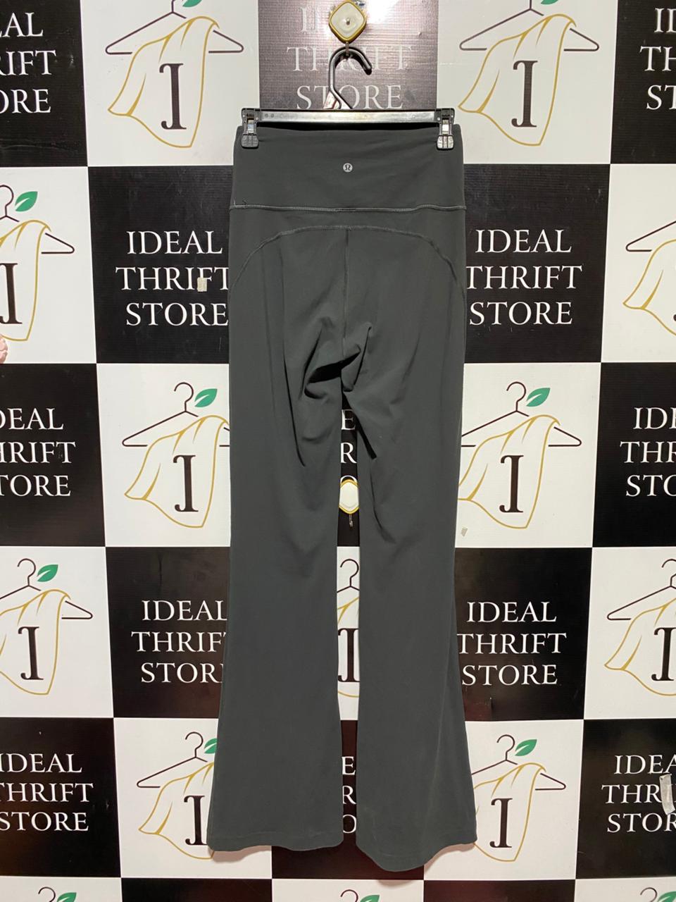 LULULEMON | S| WAIST 26| GROOVE SUPER HIGH-RISE FLARED PANTS IN GRAPHITE GREY