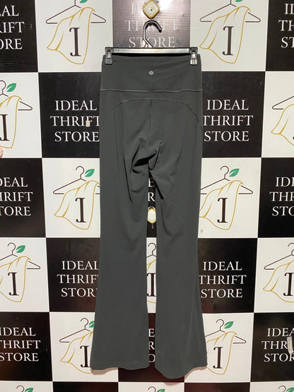 LULULEMON | S| WAIST 26| GROOVE SUPER HIGH-RISE FLARED PANTS IN GRAPHITE GREY