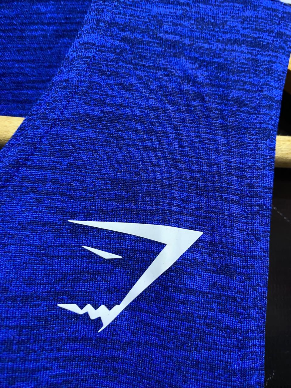 GYMSHARK | S| BUST 18| ARRIVAL SLEEVELESS T-SHIRT IN HYPER BLUE