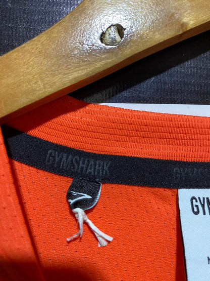 GYMSHARK | L| BUST 21| APEX SEAMLESS T-SHIRT - VIBRANT ORANGE