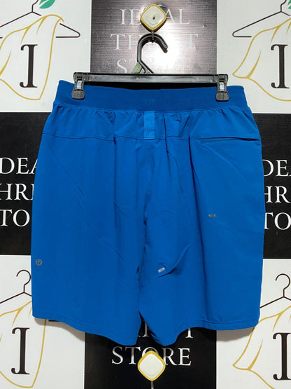 LULULEMON | L| WAIST 29| PACE BREAKER LINERLESS SHORT 7" - ELECTRIC BLUE