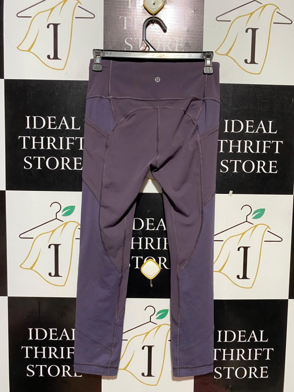 LULULEMON | S| WAIST 26| ALL THE RIGHT PLACES HIGH-RISE CROP 23" - DUSTY PURPLE
