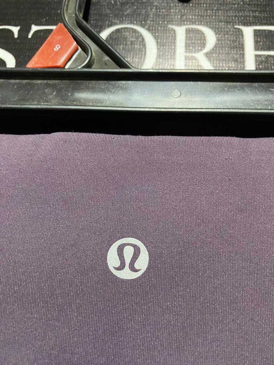 LULULEMON | S| WAIST 26| ALL THE RIGHT PLACES HIGH-RISE CROP 23" - DUSTY PURPLE