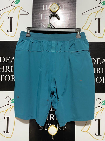 LULULEMON | L| WAIST 30| PACE BREAKER LINERLESS SHORT 7" - TEAL BLUE